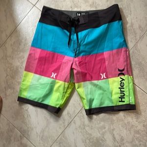 hurley swim trunks